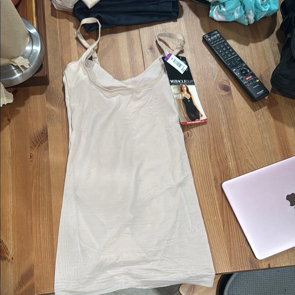 Michael Stars Cream Fitted Camisole Top